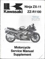 Kawasaki Ninja ZX11 ZZ R1100 supplement manual (7486z) motor, Ophalen of Verzenden, Yamaha