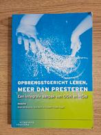 Opbrengstgericht leren, meer dan presteren, Sociale wetenschap, Ophalen of Verzenden, Zo goed als nieuw