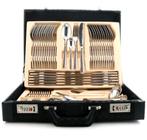 Bestekset BABIJ Bachmayer BM-7285, 72-delige set 1810 RVS, Helmond / Someren, Nieuw, Ophalen of Verzenden, Babijhandel@gmail.com