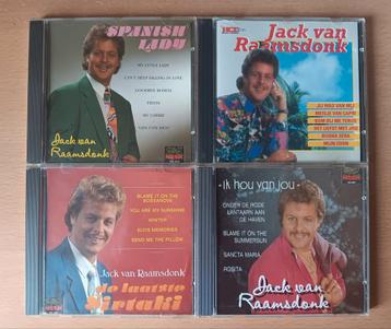 4 hele mooie originele cd's van Jack van Raamsdonk beschikbaar voor biedingen