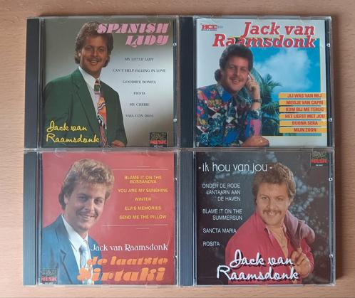 4 hele mooie originele cd's van Jack van Raamsdonk, Cd's en Dvd's, Cd's | Nederlandstalig, Levenslied of Smartlap, Ophalen of Verzenden
