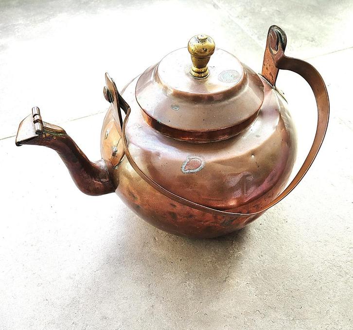 Antieke koperen ketel, Antiek en Kunst, Antiek | Koper en Brons, Koper, Ophalen