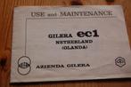 Gilera EC1 elektrisch schema, Fietsen en Brommers, Handleidingen en Instructieboekjes, Verzenden, Nieuw