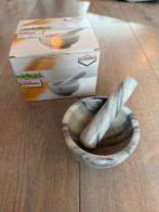 Marmeren vijzel met stamper - Küchenprofi, Ophalen, Zo goed als nieuw