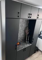 Ikea keukenkast ondiep 237x167x40 zwart, Ophalen, Zo goed als nieuw
