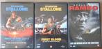 3x DVD RAMBO, Sylvester Stallone, Alle leeftijden, Ophalen of Verzenden, Zo goed als nieuw