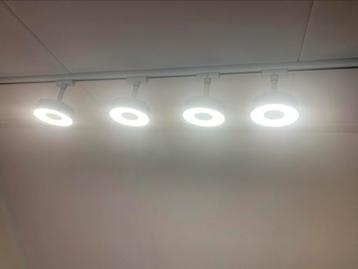 4x PAULMANN URail LED spot Circle chroom mat (4000k)