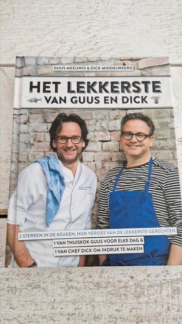 Het lekkerste van Guus en Dick, Guus Meeuwis kookboek beschikbaar voor biedingen