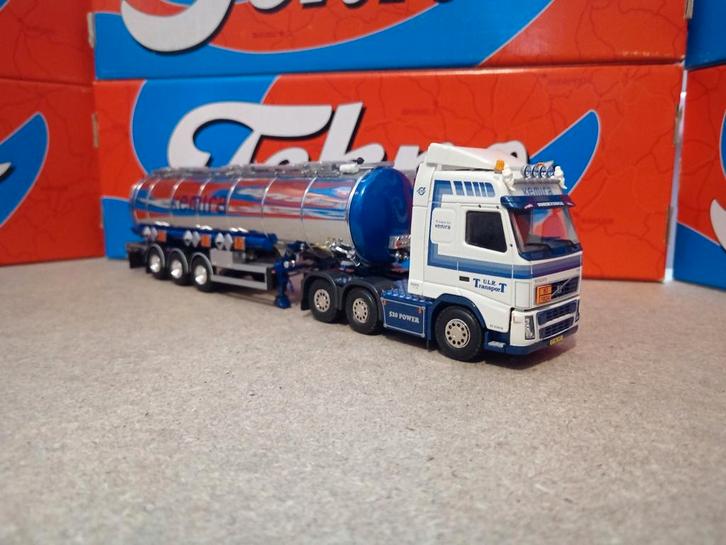 Volvo FH tankoplegger Kemira Tekno, Hobby en Vrije tijd, Modelauto's | 1:50, Nieuw, Bus of Vrachtwagen, Tekno, Ophalen of Verzenden