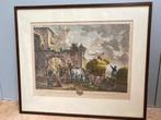 Schilderij Litho, Philips Wouwerman 1741, Ophalen of Verzenden