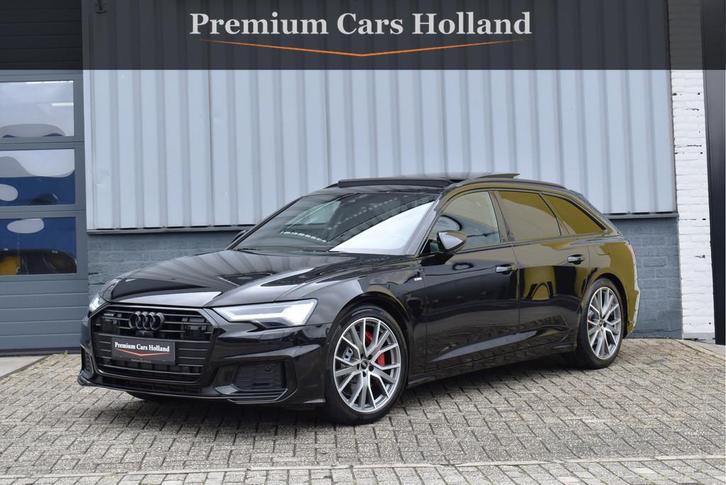 Audi A6 Avant 55 TFSI e Quattro 367 Pk S-Line Pano Leder Hud, Auto's, Audi, Bedrijf, Te koop, A6, 360° camera, 4x4, ABS, Achteruitrijcamera