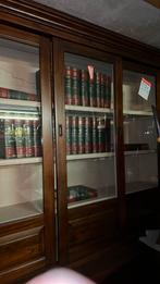 Mooie servieskast / boekenkast. 200 breed, Ophalen, Gebruikt, 100 tot 150 cm, Eikenhout