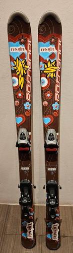 ROSSIGNOL FUN GIRL 120cm kinder skis, Sport en Fitness, Skiën en Langlaufen, Gebruikt, Carve, Ophalen, Salomon