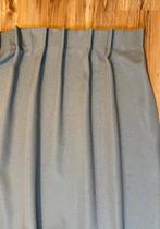 2 stuks Verduisterende overgordijnen Grijs /Taupe, Ophalen of Verzenden, Gebruikt, Grijs, 200 cm of meer