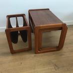 Bijzettafel Kai Kristiansen Vildbjerg Denmark nesting table, Antiek en Kunst, Antiek | Meubels | Tafels, Ophalen