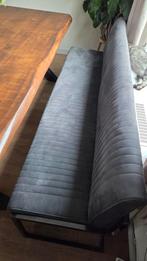 Eetkamerbank - Vegan Suède - Grijs - ZGAN, Ophalen