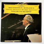 LP Wilhelm Kempff piano Beethoven Sonaten, Deutsche Grammoph, Ophalen of Verzenden, Zo goed als nieuw