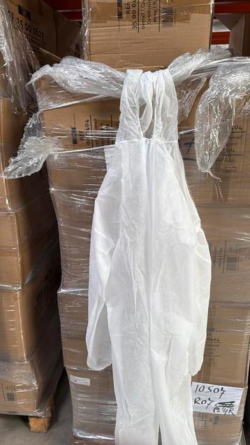 Partij Overalls - Wit en Blauw 12000 stuks beschikbaar voor biedingen