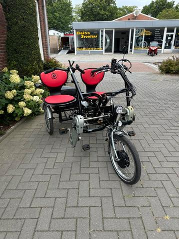 Van Raam Fun2Go met elektr. ondst., geleverd met 2 accu's! beschikbaar voor biedingen