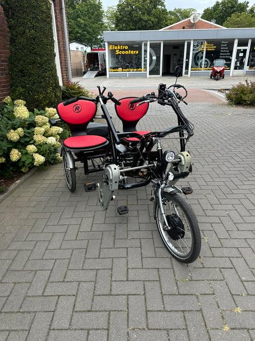Van Raam Fun2Go met elektr. ondst., geleverd met 2 accu's!, Fietsen en Brommers, Fietsen | Driewielfietsen, Ophalen of Verzenden