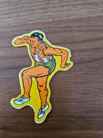 2376 Vintage Atletiek Sticker beschikbaar voor biedingen