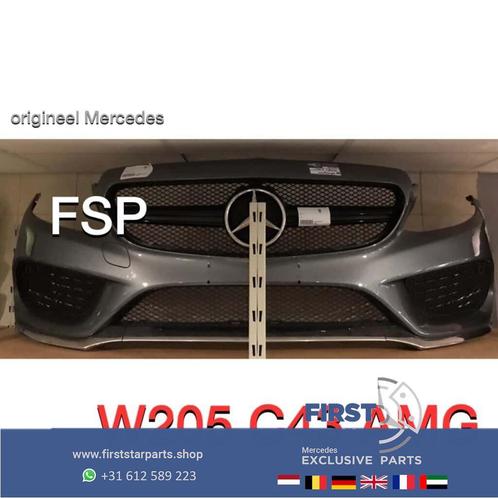 W205 C43 AMG Voorbumper Mercedes C Klasse 2014-2019 originee, Auto-onderdelen, Carrosserie en Plaatwerk, Bumper, Mercedes-Benz