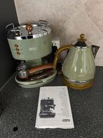 Delonghi koffiemachine en een Delonghi waterkoker, Witgoed en Apparatuur, Koffiezetapparaten, 10 kopjes of meer, Koffiemachine