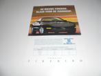 leaflet Pontiac Firebird  1994, Ophalen of Verzenden, Gelezen, Overige merken
