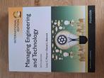 Managing Engineering and Technology, Nieuw, Diverse auteurs, Ophalen of Verzenden, WO