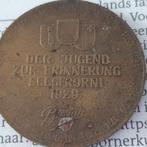 Der Jugend Zur Erinnerung Seegfrorni 1929 koperen herdenki, Overige materialen, Ophalen of Verzenden, Buitenland