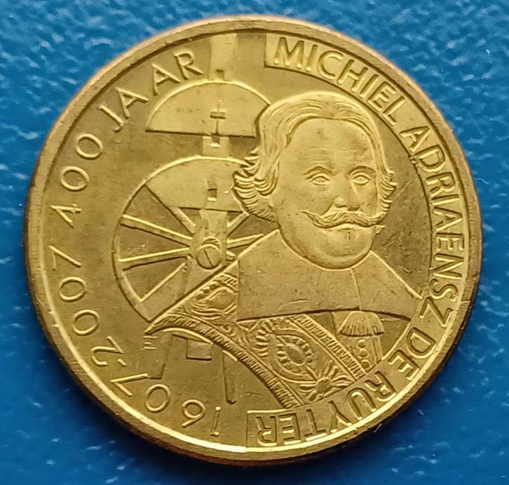 Vlissingen ½ Ruyter 2007 - 400e verjaardag Michiel de Ruyte, Postzegels en Munten, Penningen en Medailles, Overige materialen