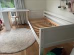 Bed + bureau + kastje wit (BeterBed), Ophalen, Gebruikt, 90 cm, Eenpersoons