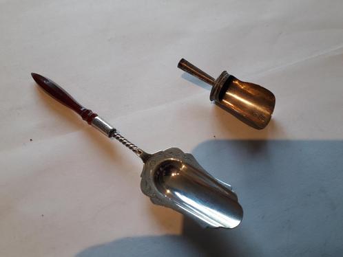 2 ANTIEKE HOLLANDSE ZILVEREN SCHEPPEN I.Z.G.STAAT, Antiek en Kunst, Antiek | Goud en Zilver, Zilver, Ophalen of Verzenden