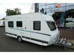 Dethleffs C'Joy 460 LE enk. bedden en mover, Standaardzit, Schokbreker, 750 - 1000 kg, 2 aparte bedden