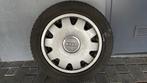 Audi Winterbanden + Velgen (4x) t.e.a.b 205/55/R16, Ophalen, Gebruikt, 16 inch, Banden en Velgen