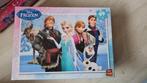 Frozen puzzel, Ophalen of Verzenden, Meer dan 50 stukjes, Zo goed als nieuw, 4 tot 6 jaar