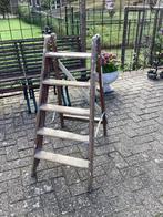 Oud brocant schilderstrapje 5 tredes, Ophalen, Zo goed als nieuw, Minder dan 2 meter