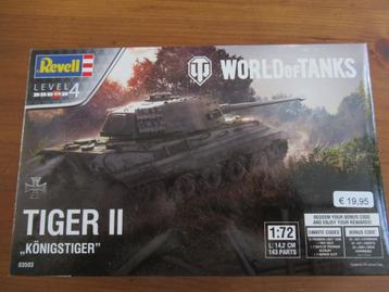 World of Tanks - Tiger II "Königstiger"  (Revell 1/72) beschikbaar voor biedingen