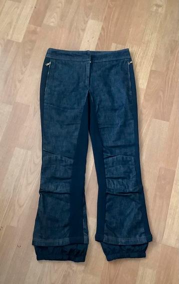 PRADA skibroek ski broek denim maat 40 = maat S. NIEUW