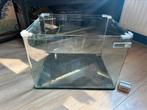 Dennerle Nano Cube / Nano Tank 35 l, Dieren en Toebehoren, Vissen | Aquaria en Toebehoren, Ophalen, Zo goed als nieuw, Leeg aquarium