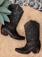 Buffalo cowboylaarzen studs 37 western boots bohemian, Hoge laarzen, Bruin, Ophalen of Verzenden, Zo goed als nieuw