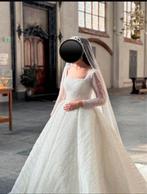 Jurk /Gelinlik, Kleding | Dames, Ophalen of Verzenden, Zo goed als nieuw, Wit, Trouwjurk