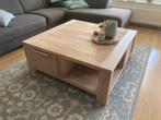 Prachtige withwash eiken salontafel, Huis en Inrichting, Tafels | Salontafels, Ophalen, Gebruikt, 100 tot 150 cm, 50 tot 100 cm