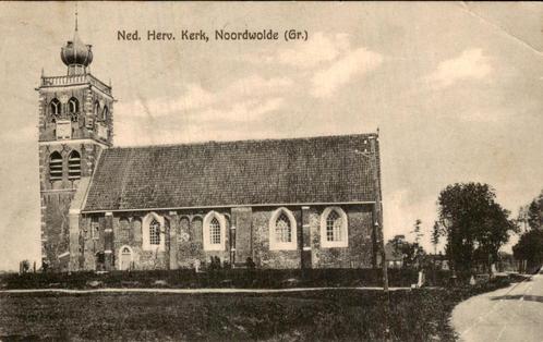 Noordwolde ., Verzamelen, Ansichtkaarten | Nederland, Gelopen, Groningen, Voor 1920, Verzenden
