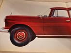 Jaren 50 60 Mercedes 190 Heckflosse folder met 2 bijlagen, Boeken, Ophalen of Verzenden, Mercedes