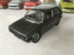Model Volkswagen VW Golf MK II, mat antraciet, 1/43, Solido, Ophalen of Verzenden, Gebruikt, Auto, Solido