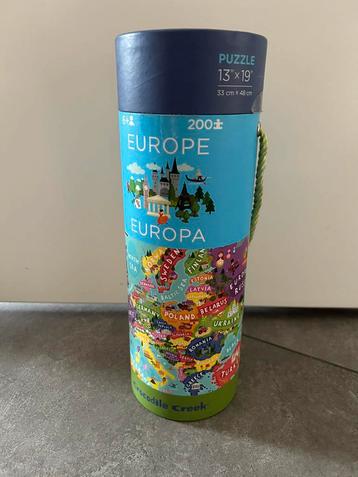 Crocodile Creek puzzel Europa 200 stuks beschikbaar voor biedingen
