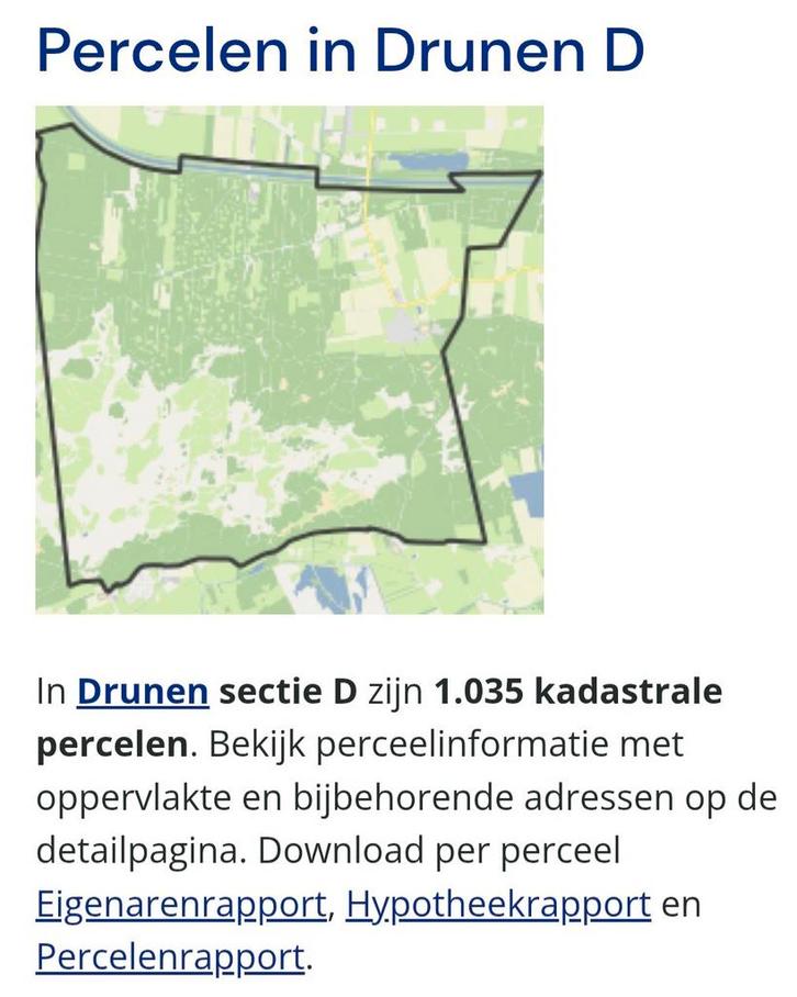 Te koop gevraagd: bosgrond perceel / percelen, Tuin en Terras, Planten | Bomen, Overige soorten, Ophalen of Verzenden