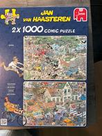 Jan van Haasteren 2x 1000 stukjes, Ophalen of Verzenden, 500 t/m 1500 stukjes, Zo goed als nieuw