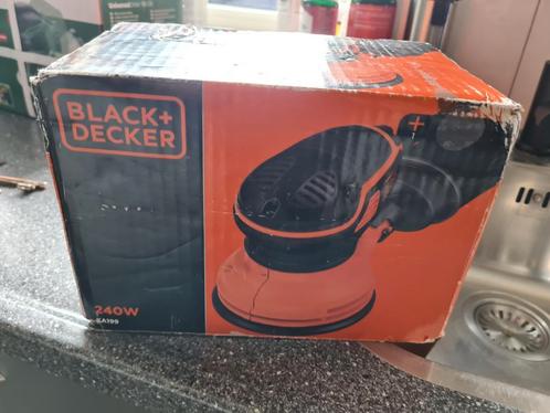 Black+Decker KA199 Schuurmachine, Doe-het-zelf en Verbouw, Gereedschap | Schuurmachines, Gebruikt, Excentrische schuurmachine